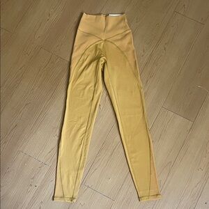 Aerie Golden Yellow High-Waisted Leggings